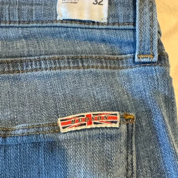 Hudson Jeans Blue High Rise Denim - Picture 6 of 13